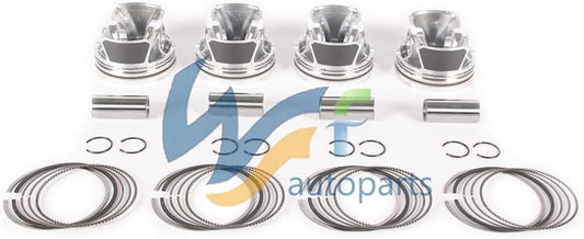 ya 4 8.14 2.0T ¦Õ 22mm Piston & Ring Kit Fit for BMW 125i 220i 420i X4 X6 11258606459