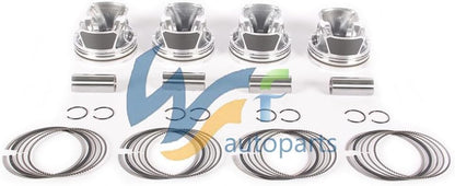 ya 4 8.24 baidi 2.0T ¦Õ 22mm Piston & Ring Kit Fit for BMW 125i 220i 420i X4 X6 11258606459