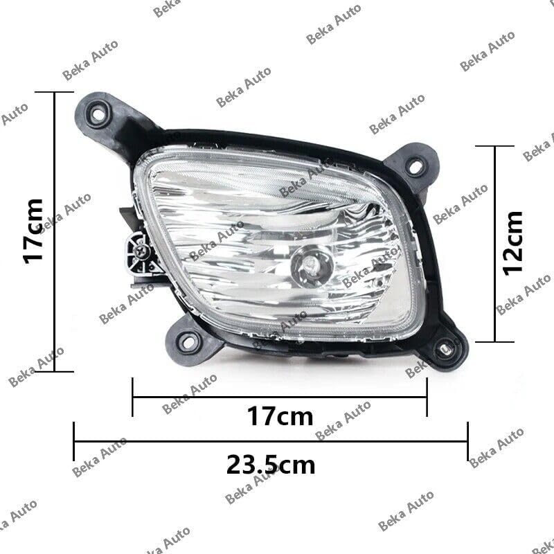 ya 2 8.15 1 set of for Kia Picanto 2015-2017 left and right front bumper fog lights+fog light f for Ram e