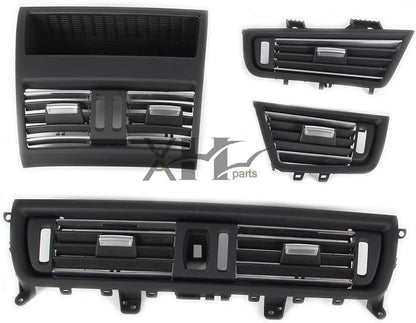 ya 10 9.16 baidi 4pcs Dash AC Air Outlet Vent Kit Fit for BMW 520i 525i 530i 5 Series