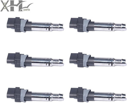 ya 9 10.24 6pcs Lgnition Coils Kit for VW for Passat 06-13 3.2 AXZ 3.6FSI for Passat cc 022905715A
