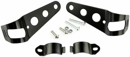 ya 13 9.15 zhengce Universal Black Motorcycle Headlight Holder 30mm-45mm Bracket Lamp Holder