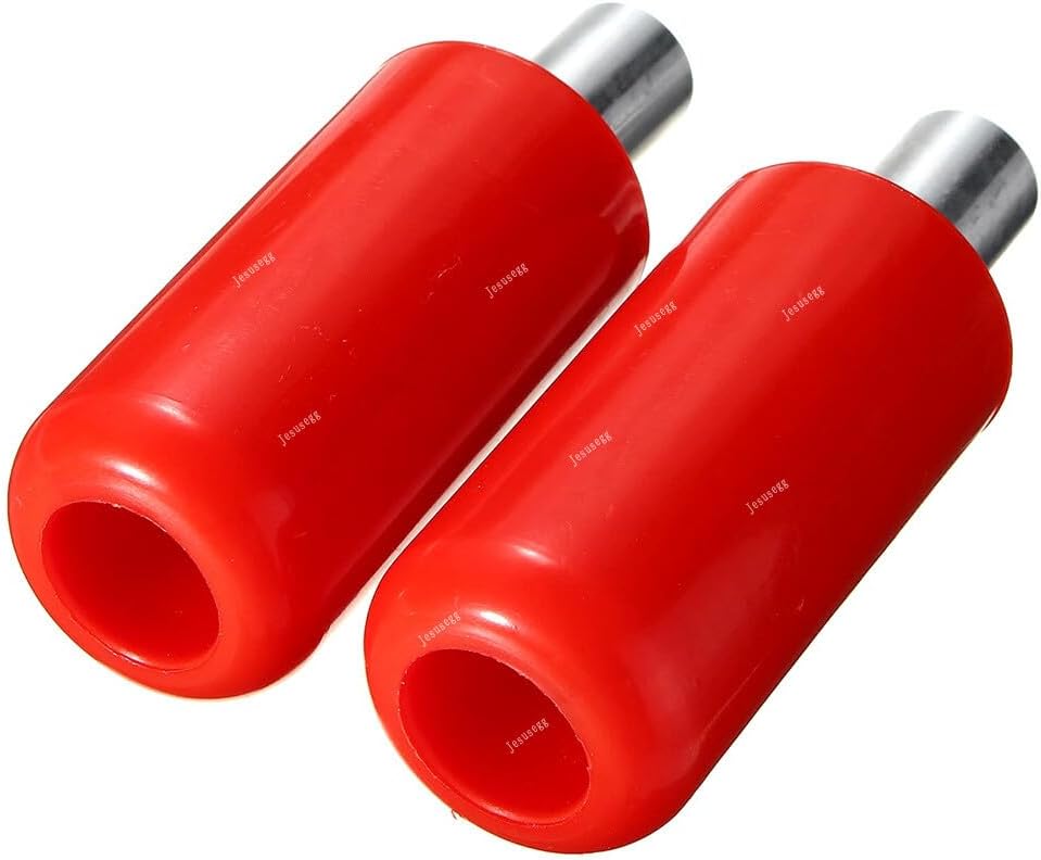 ya 2 8.15 Red Qty2 Motorcycle Frame Slider Crash Protector Pad Cover for Kawasaki for Yamaha