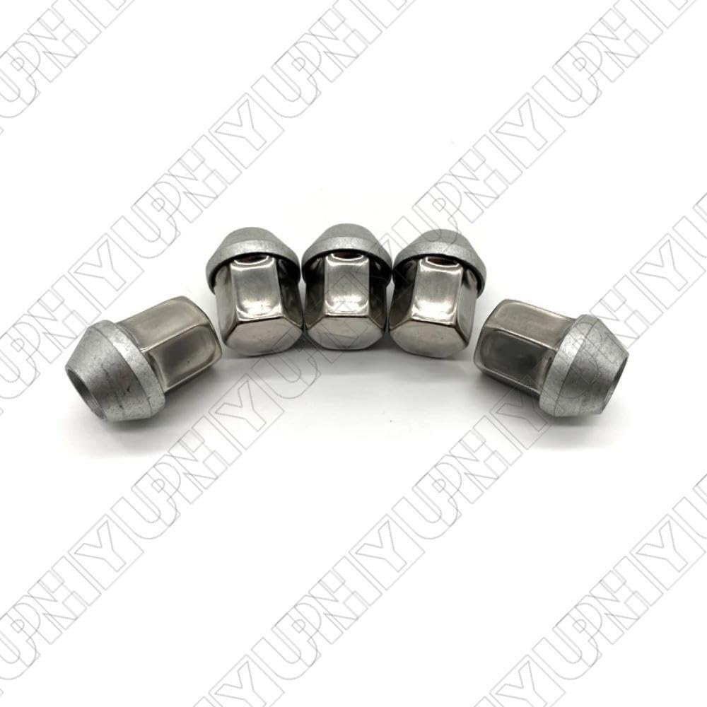 ya 8 8.24 baidi 5Pcs Wheel Nuts LR001381 for Land Rover Freelander2 LR2 for Range for Rover Evoque/Velar