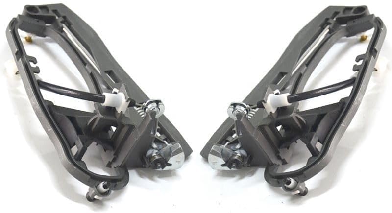 ya 5 8.10 1 Pair Rear Door Handle Carrier for BMW X5 X6 E53 99-06 51228243636 51228243635