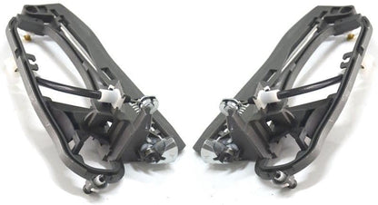 ya 5 8.10 1 Pair Rear Door Handle Carrier for BMW X5 X6 E53 99-06 51228243636 51228243635