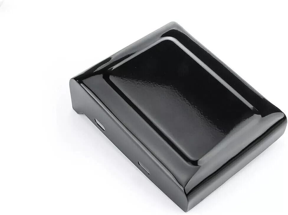ya 23 10.7 baidi Glossy Black Right Battery Cover Fit For '12-'17 for Harley Dyna Fat Bob Wide Glide