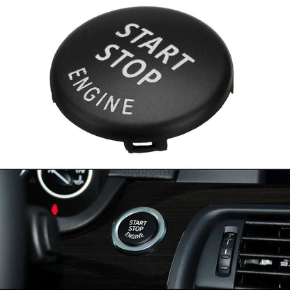 ya 23 10.7 baidi 1* Start Stop Engine Button Switch Cover for for BMW E70 E71 E84 E83 Black New Parts