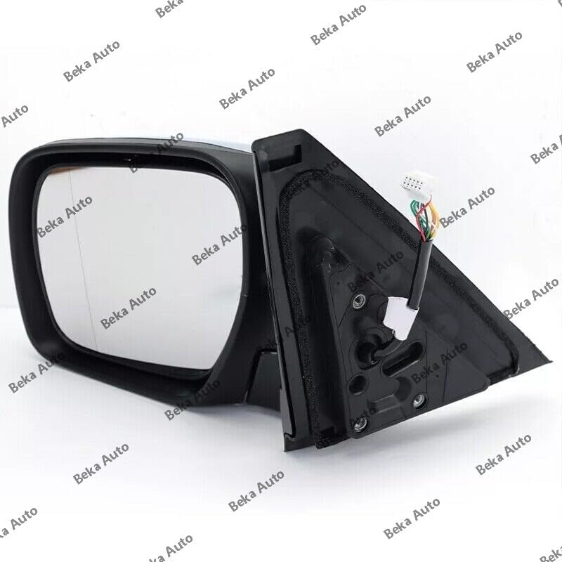 ya 11 9.14 baidi1-Pack for Mitsubishi for Pajero Montero 2006-21 Right Door Mirror with Light Chrome -