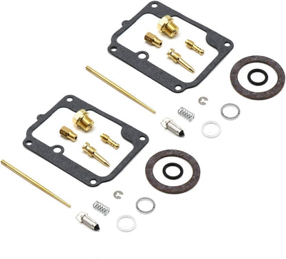 ya 2 8.15 Carburetor Repair Rebuild Seal Gasket 2 Kits for Yamaha RD350 RD 350 1973-1975