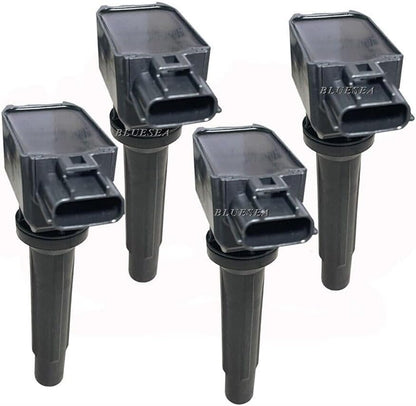 ya 4 8.24 baidi Set of 4 Ignition Coils PE20-18-100A For 12-18 for Mazda 3 CX-3 CX-5 CX-9 2.0L 2.5L