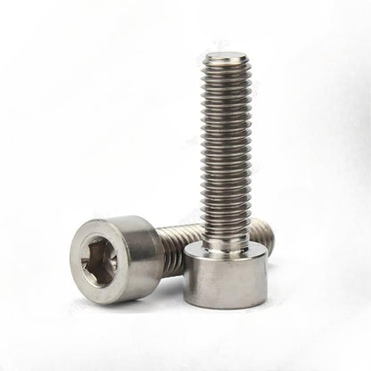 ya 16 10.20 baidi 5/25 Pcs Titanium GR2 DIN912 Hex Socket Bolts Cap Head Screws 2# 4# 8#-2