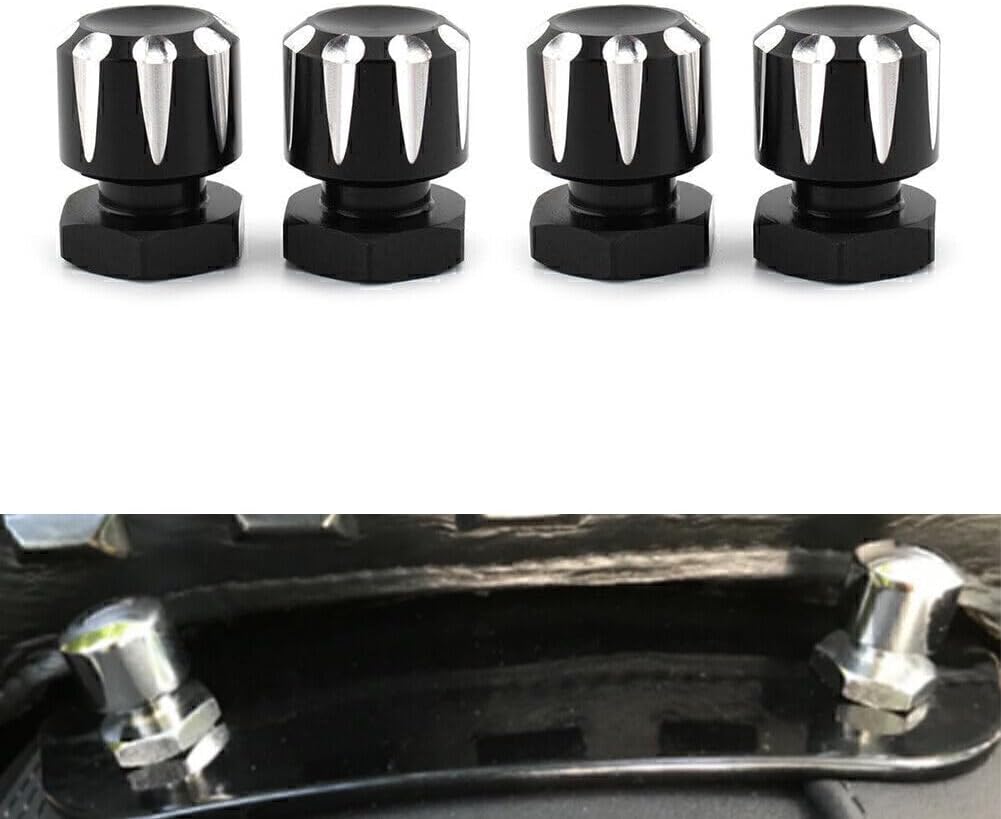 ya 4 8.8.2 for Harley Road King Road Glide Softai Fat Boy 4x Solo Mounting Nuts Bolts