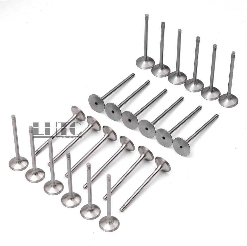 ya 10 9.16 baidi 24pcs Engine Valves Set for BMW 330i 530i M3 E36 E39 E46 M52 M54 S52 2.5 3.0 3.2