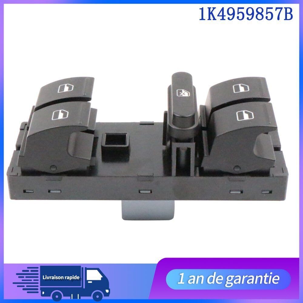 ya 13 9.15 baidi Bouton Leve Vitre Gauche Conducteur for VW Tiguan Touran Golf 6 Golf 5 1K49