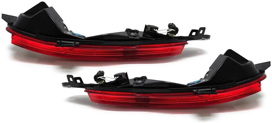 ya 7 8.24 baidi Pair Rear Bumper Fog Lamp Light For 2018 for Land Rover for Range Rover Velar ABS