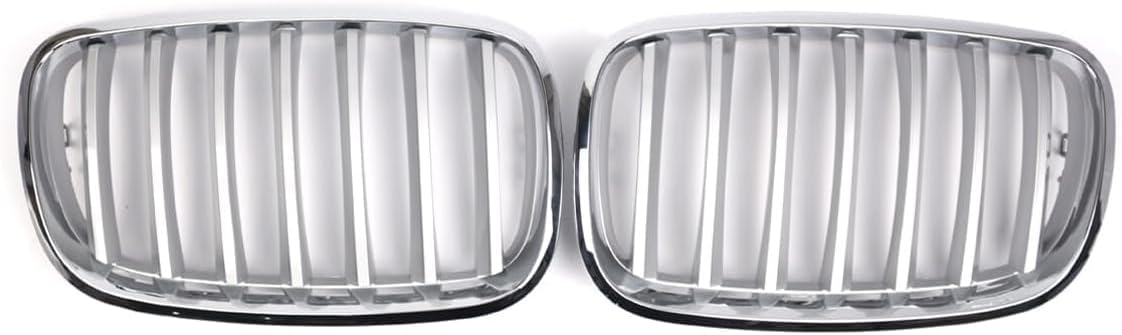 ya 28 10.13 zhengce Chrome Car Front Kidney Grille Grill For Fit for BMW E70 X5 E71 X6 2008-20