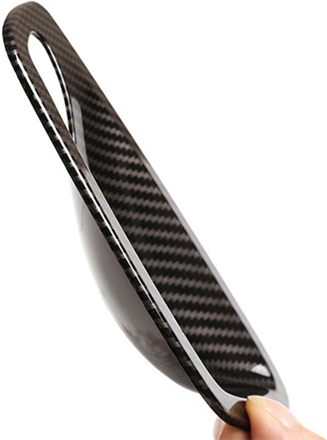 ya 11 9.14 zhengce 2pcs Carbon Fiber Type Door Handle Cover for BMW E81 E82 E87 E88 2007-2011