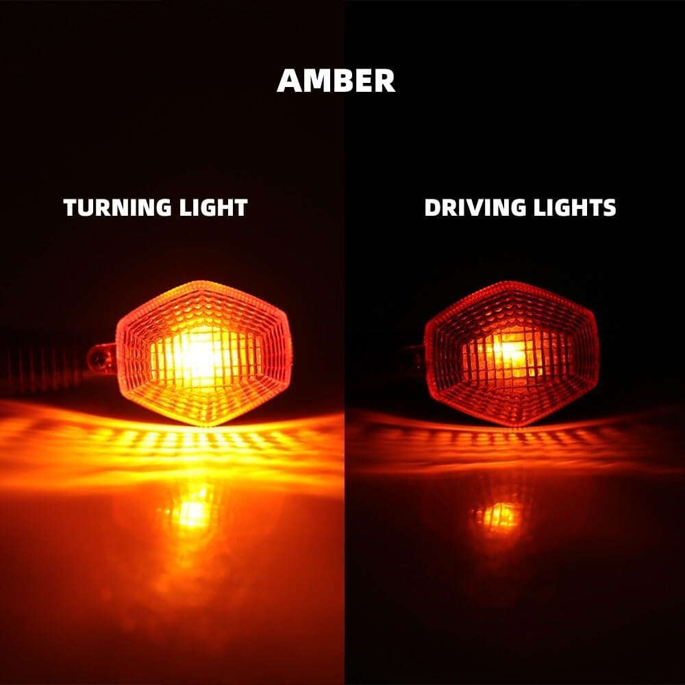 ya 13 9.15 baidi for Suzuki SV650 N/S SV1000 N/S Front Rear Turn Signal Light Indicator Lamp