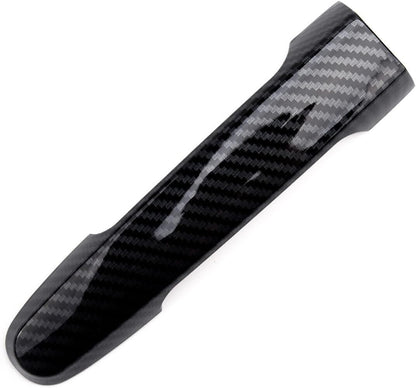 ya 2 8.15 Carbon Fiber ABS Door Handle Cover Trim fit for Toyota for Camry for Corolla Highlander