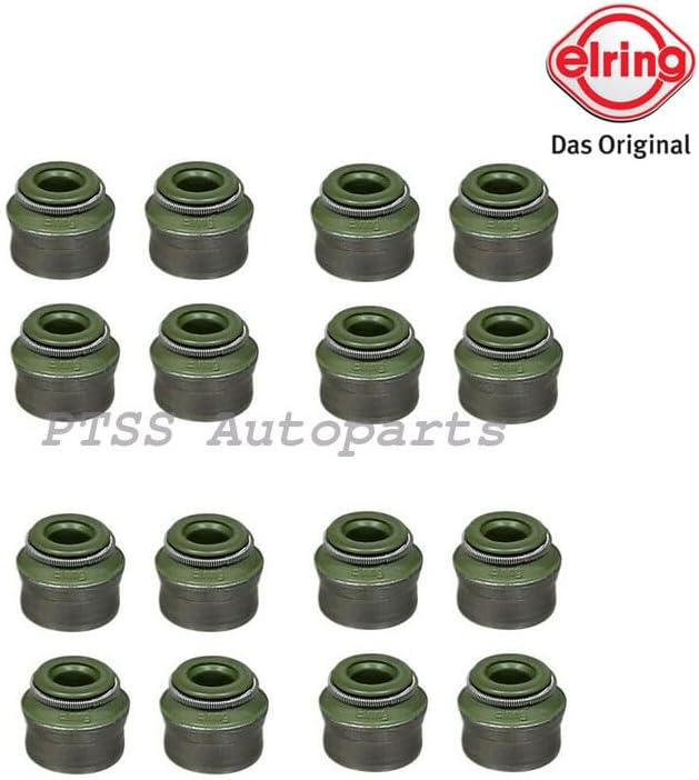 ya 6 8.24 baidi 16xOE Mahle Intake& Valves with Valve guide. Seal for Audi for VW 2.0T 1.8T