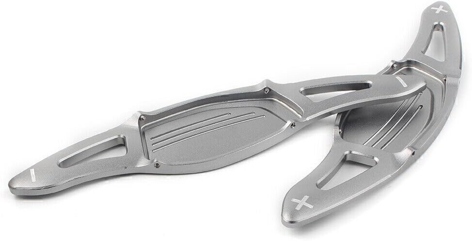 ya 10 9.16 zhengce for Audi R8 RS3 RS4 RS5 TT RS Gray 2x Steering Wheel Paddle Shifter Extensi