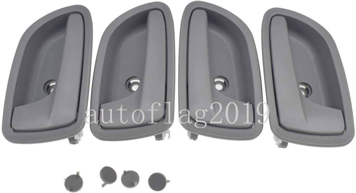 ya 4 8.24 baidi for 2003-2005 for Kia Rio Interior Door Handle Gray 4-Piece Set FL FR RL RR 82620FD000