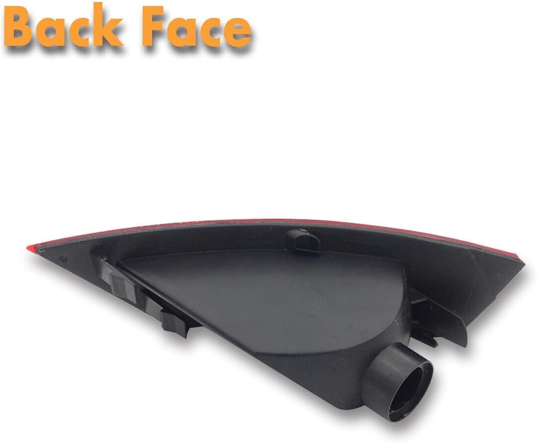 ya 10 9.16 zhengce New Left Side Rear Bumper reflector Fog Light Lamp Fit for Ford Escape 2013