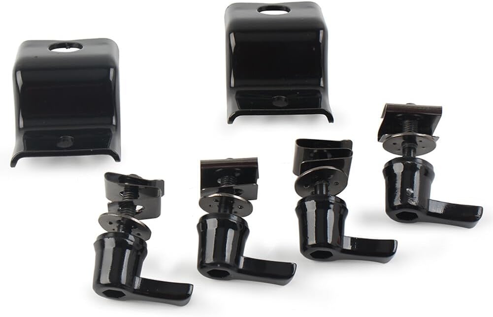 ya 11 9.14 baidiSaddlebag One Touch Upgrade Kit for Harley Electra Road Glide FLHR Classic Black