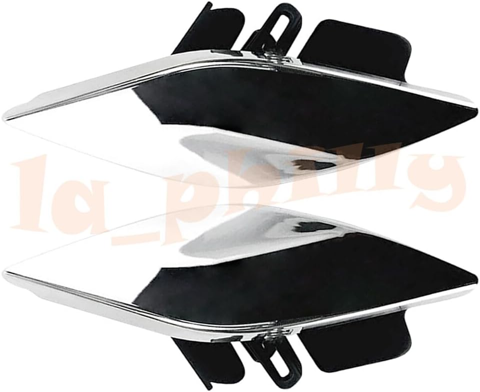 ya 27 10.13 baidi 2Pcs for Maserati Quattroporte 14-17 Front Headlamp Washer Nozzle Cover LH+RH
