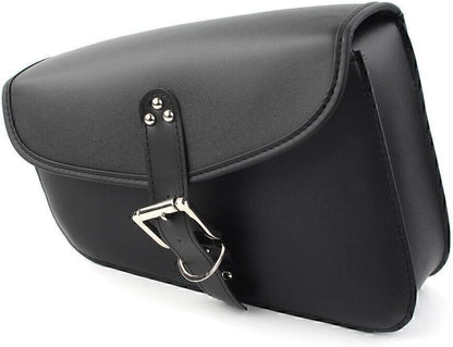 ya 11 9.14 baidiPU Leather Saddlebag Saddle Bag for Harley Sportster Iron 72 883 1200 Left Side