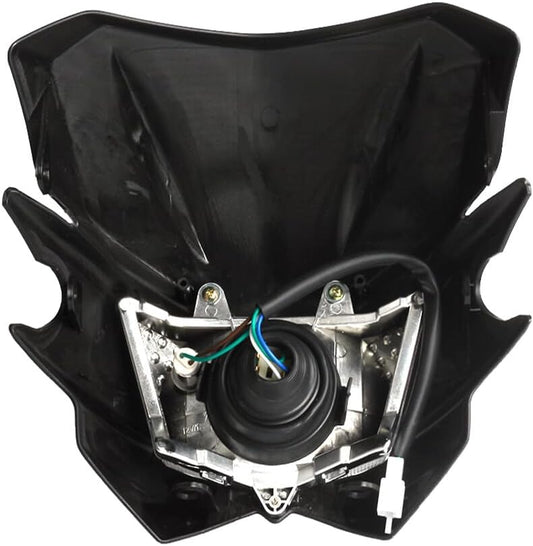 ya 4 8.14 Motorcycle headlight rectifier headlight high/low dual lights universal off-road bicycle 