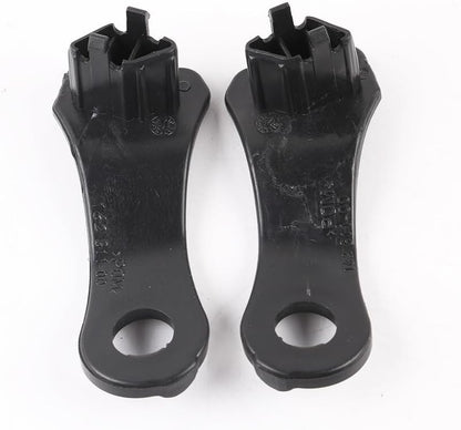 ya 9 10.24 2Pcs Halogen Headlight Bracket Repair Left+Right For 5 Series E60 E61 2003-2010