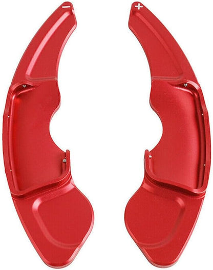 ya 5 8.24 baidi 2X Car Steering Wheel Shift Paddle Shifter Extension Trim for Lexus RC NX is Red