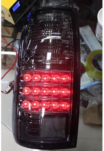 ya 4 8.14 Black Smoke LED Tail Light for 1991-1996 for Toyota Land Cruiser 4500 LC80 FJ80 