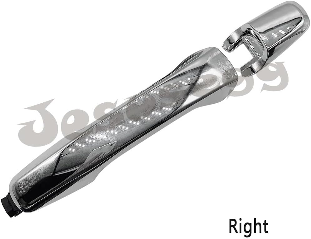 ya 9 10.24 2Pcs Fit for Explorer Edge Exterior Outside Door Handle Chrome Right&Left