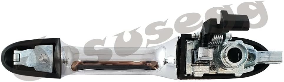 ya 9 10.24 for Fiat 500 2007-2020 Front Right RH Side Exterior Sliding Door Handle Chrome