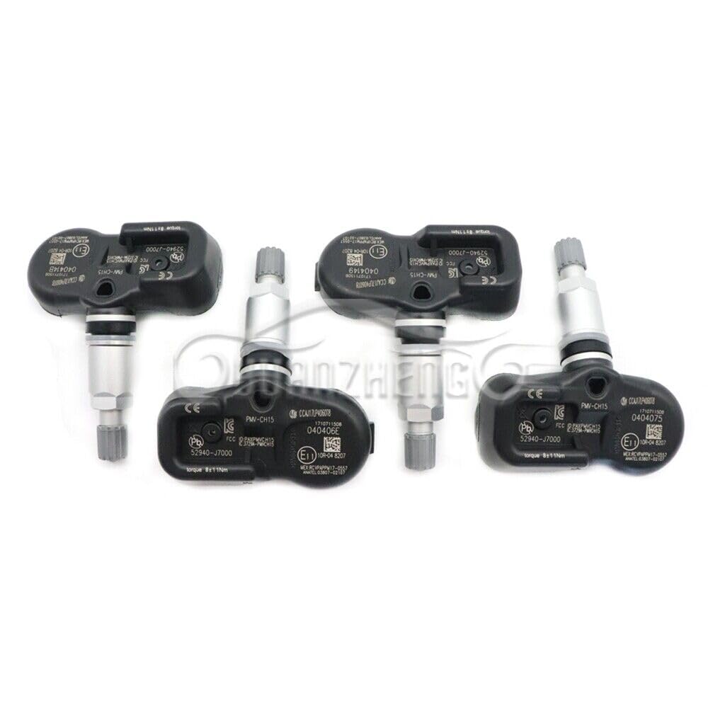ya 3 8.24 baidi 4pcs TPMS tire Pressure Sensor 52940-J7000 for Kia Forte Cerato Koup K3 PMV-CH15