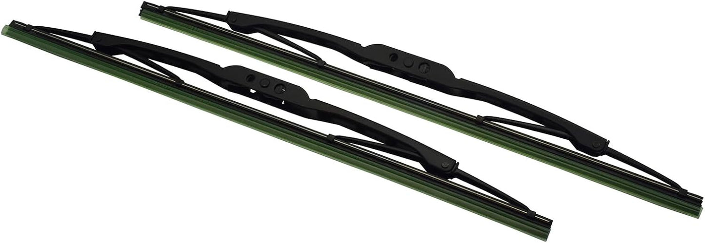 ya 2 8.15 2 Pieces Wiper Blade Front for 2007-2018 for Jeep Wrangler JK 1AMWC015BA