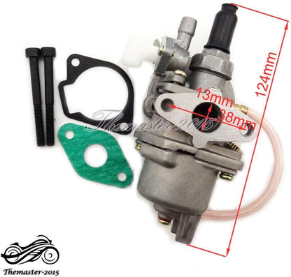 ya 6 8.24 baidi 13mm Carburetor Carb for 2 Stroke 47cc 49cc Pocket Bike for Mini Moto Dirt ATV Quad