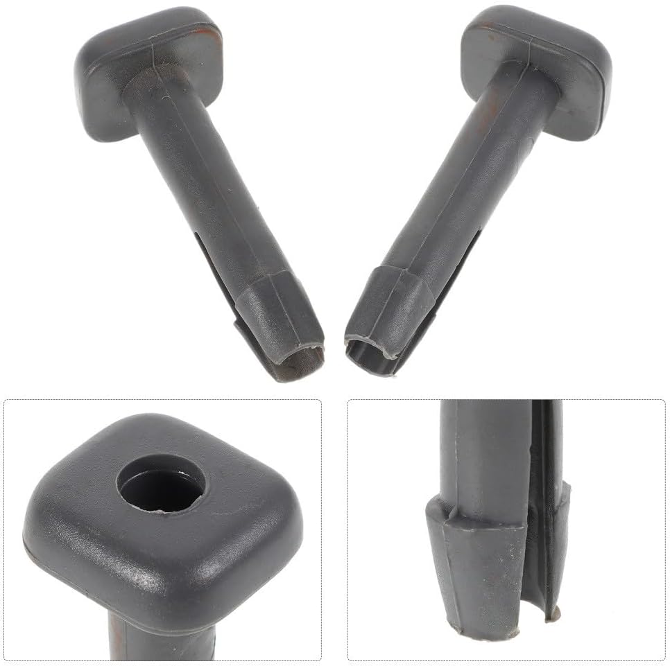 ya 4 8.8.2 2 Pairs Car for SEAT Headrests Guide Insert Tube Locking Adjustable Plastic