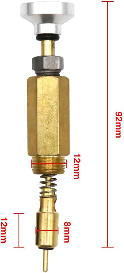 ya 2 8.15 Carburetor Cable Eliminator Choke for Kawasaki KLR650 KLF650 KLR250S CV Carb