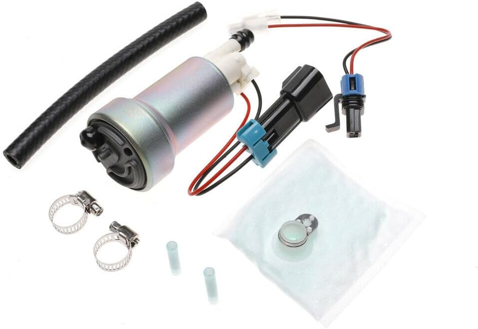 ya 5 8.10 For Walbro 450LPH High Performance Fuel Pump +Kit E85 NEW TIA485-2 F90000267