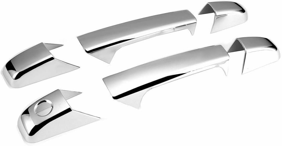 ya 10 9.16 baidi for 2007-2013 for Chevy for Silverado for GMC for Sierra 1500 2500 3500 Chrome 2Dr Handle Covers