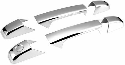 ya 10 9.16 baidi for 2007-2013 for Chevy for Silverado for GMC for Sierra 1500 2500 3500 Chrome 2Dr Handle Covers