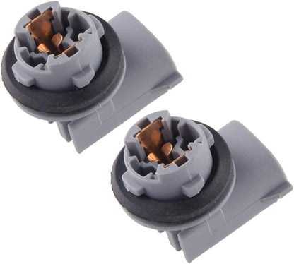 ya 4 8.14 2 pieces of rear bumper license light socket plastic suitable for Toyota Tundra Tacoma gray