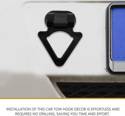 ya 4 8.8.2 Car Tow Hook Decorative Truck Hook Trailer Towing Hook Car Bumper Towing