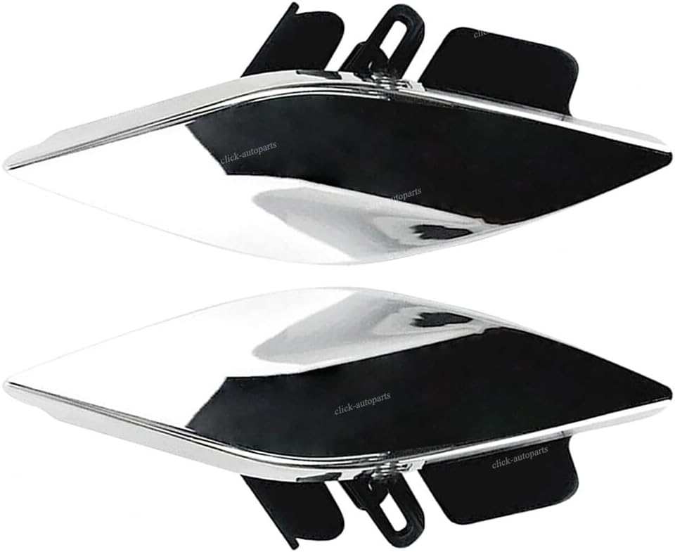 ya 27 10.13 baidi 2Pcs for Maserati Quattroporte 2014-17 Left+Right Headlight Washer Nozzle Cover