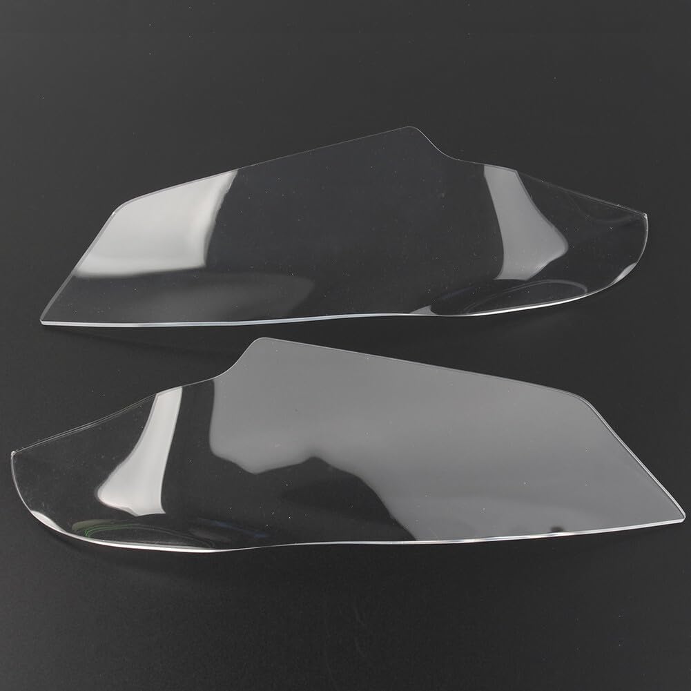 ya 6 8.14 Clear Front Headlight Guard Shield Screen Lens Cover for Yamaha R25 R3 2012-2017