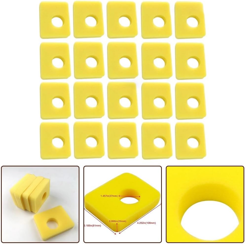 ya 26 10.21 baidi 20 Foam Air Filters for 09P702 09P602 550E550EX Series